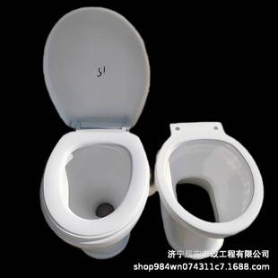 旱厕小孔坐便朔州农村厕所改造大口免冲水式蹲便改坐便器老年人