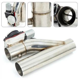 原厂2.5寸改声浪烟装筒英系统Y型线PP-YY25S控手动控制直排气管尾