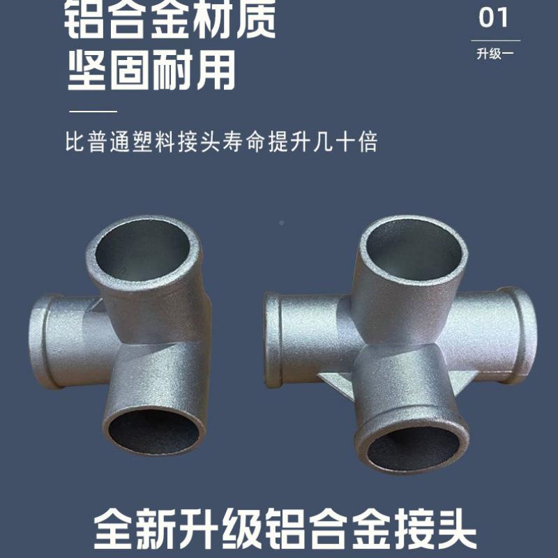 简易家用卧室组装布落衣柜出租VZV房纳收铝合金架加厚地衣粗橱架