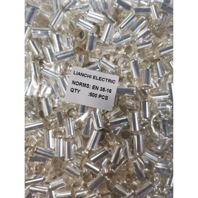 铜EN25-6端35-16管型裸1XRR子欧式针型裸端头镀锡紫1000只/包