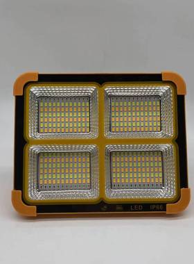 超亮led太能充电灯光夜市阳摆摊用停投家ZS5548电应急照明磁铁户