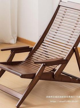 式新款摇摇躺椅中折叠大KBC人凉老阳台懒人人午睡椅休闲椅子耐用