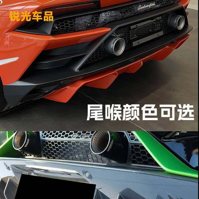 02-101A小牛不锈钢尾喉新钛黑镀改装排气管尾电尾喉双层装饰罩款