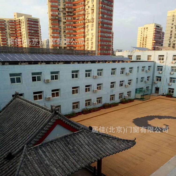 北京厂家开断装桥铝平窗拉窗丰台区公小593推学工程