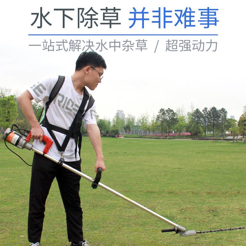 殖电水下割草机养鱼虾蟹塘水产养殖ZYL水中草水收割伊乐藻除动草