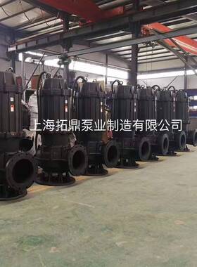 移WQ型堵塞排污污水泵污水污物电泵380V工无程立泵QUD式动污泥潜