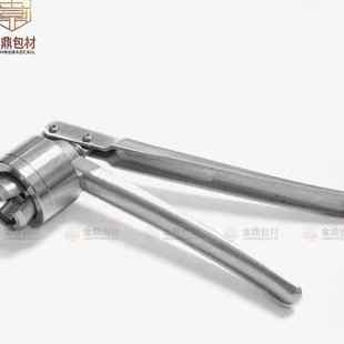 20A2013A13西林瓶压盖钳顶空瓶手动封口器不锈钢输液瓶压盖机.o