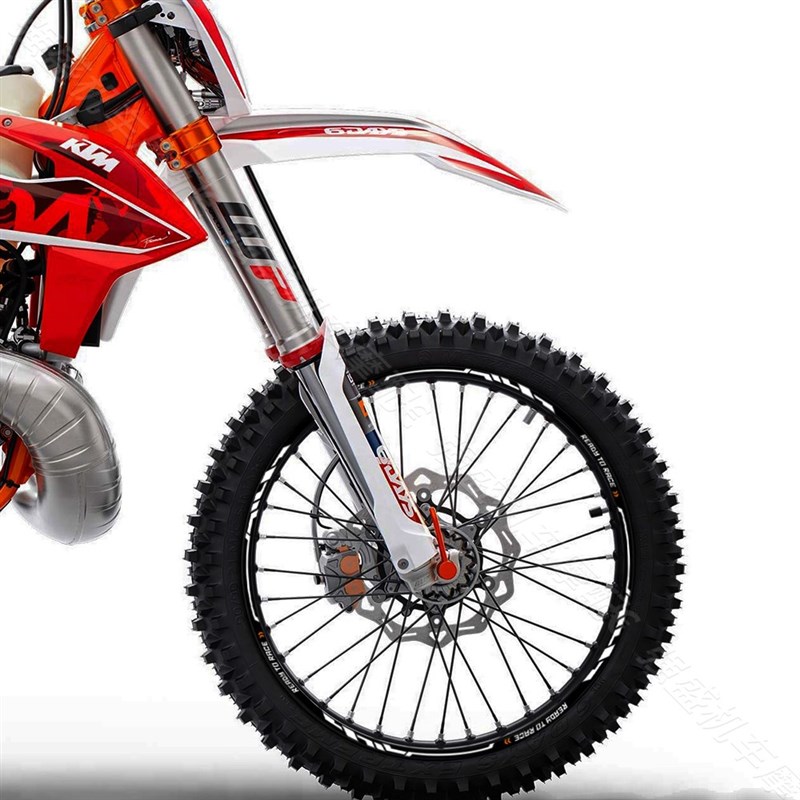 适用于越野拉力机车轮毂贴改装车轮钢圈反光防水贴花390DV