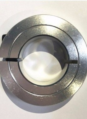 304不锈钢抱紧光轴夹紧限位环FAE06 FAF06开口型固定环SSCS SSCSJ