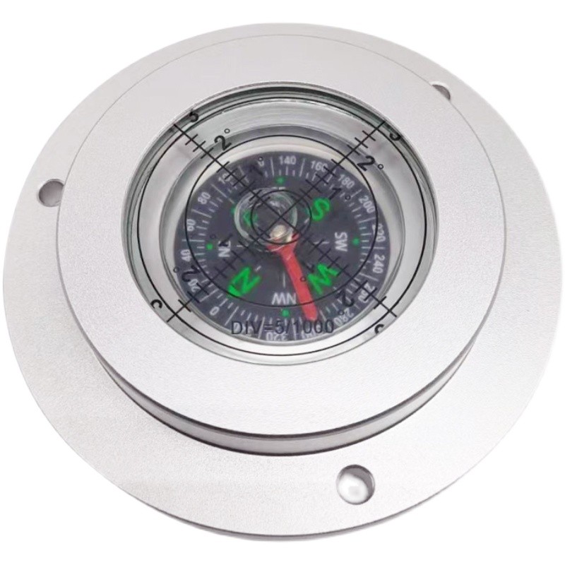 吊车水平仪指南针罗盘测量水平气泡工程机械水准仪钻井机水准泡