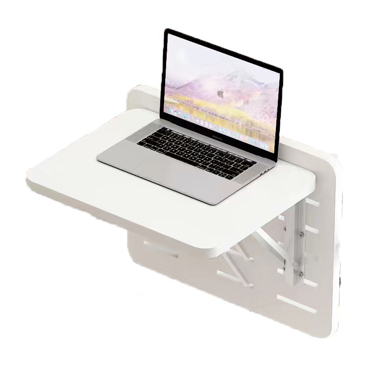 床边桌悬空可折叠学生宿舍上铺床上放电脑小桌板懒人床头电脑桌