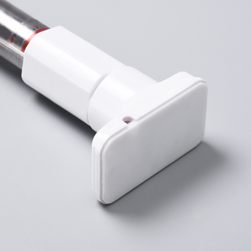 衣橱衣柜内挂衣杆不锈钢管底座托免钉五金配件阳台伸缩晾衣架横杆