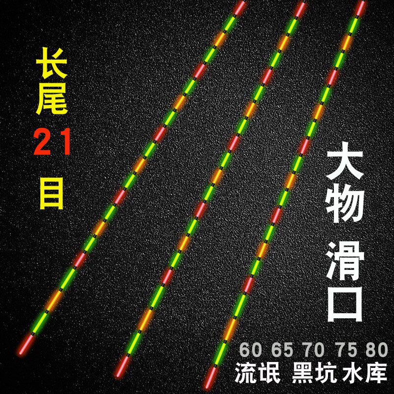夜光大物漂青鱼草鲢鳙鱼漂大吃铅大浮力远投芦苇粗尾醒目电子浮漂