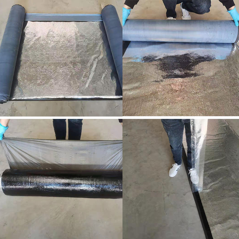 楼屋顶平房防水补漏材料SBS沥青自粘防水隔热卷材强止漏丁基胶带