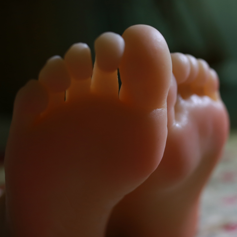 1码大女脚 好美!真人倒模硅胶腿模美足模女脚模仿真香缘模型