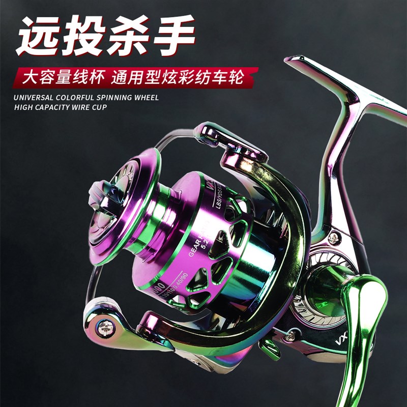 全金属渔轮 渔线轮纺车轮海杆轮鱼线轮远投轮锚鱼轮鱼轮渔具