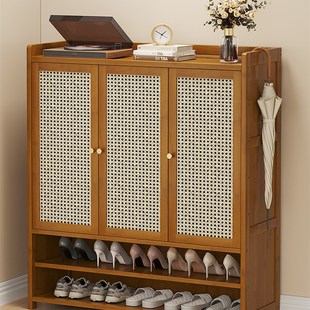 架不占空间 学生宿舍鞋 家用楼道鞋 柜带门多层小窄出租房用2025新款