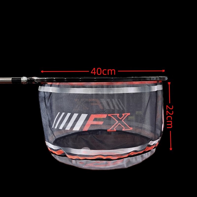 战盾FX抄网头超轻硬碳素防挂速干飞抄捞鱼飞磕网兜