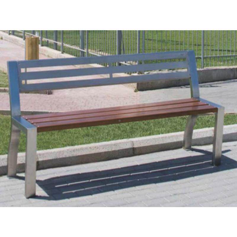 户外不锈钢长市政金属公园椅景观广椅座椅条小区庭院休场EXU闲长