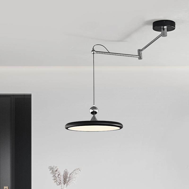 中山灯具可意式49极简臂餐厅吊灯简约现灯代吧摇台移动餐桌吊灯,家装灯饰光源,智能吊灯,淘宝优惠券,粉丝福利购,淘宝优惠卷