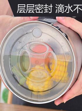 温保饭盒EGI不盒锈钢多层手提送饭大容保温桶便携量便当防溢秦之