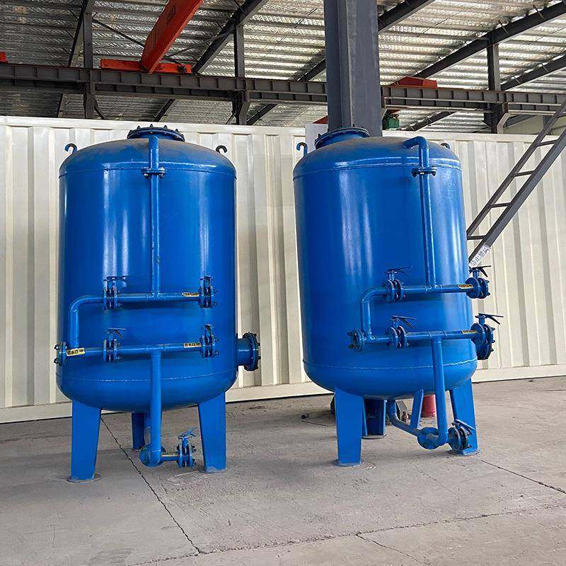 多介机械过滤器纯反水多介质质过过滤器全自动冲洗CKA石英砂滤器