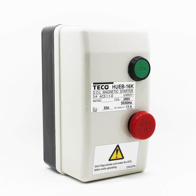 原0台安交流电磁开关HU1EB-1K/装16k磁力开关磁力启动器38ANP220