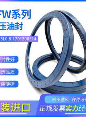 德国原装FBW丁腈骨架2油封BA6MSCSL0.8170*00*1C4耐高压O型密封圈