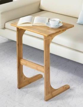 卧捷室床边桌便简约小子桌71442双层抽屉家用沙发懒人电脑桌式置