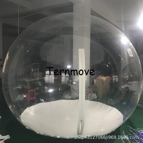 充气商场展览泡泡屋帐篷装饰bubble tent fow show decoration