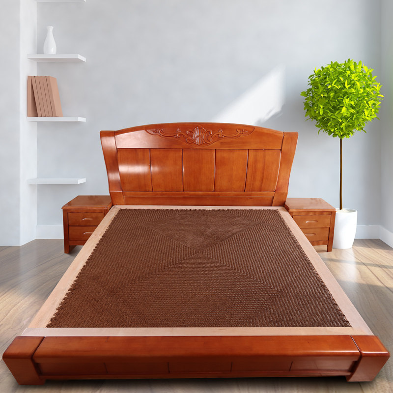护腰防潮偏硬榉木棕绷床垫棕榈全山棕绷子垫老式老年人棕梆垫