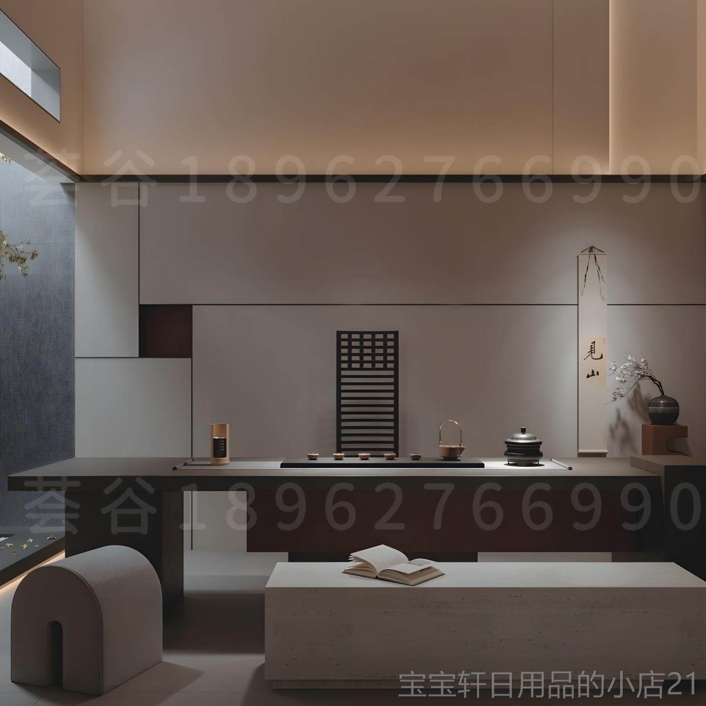 高档茶新中式茶酒桌椅组合店大堂接待茶民宿茶室台艺桌功夫泡茶桌,商业/办公家具,茶台/茶桌,淘宝优惠券,粉丝福利购,淘宝优惠卷