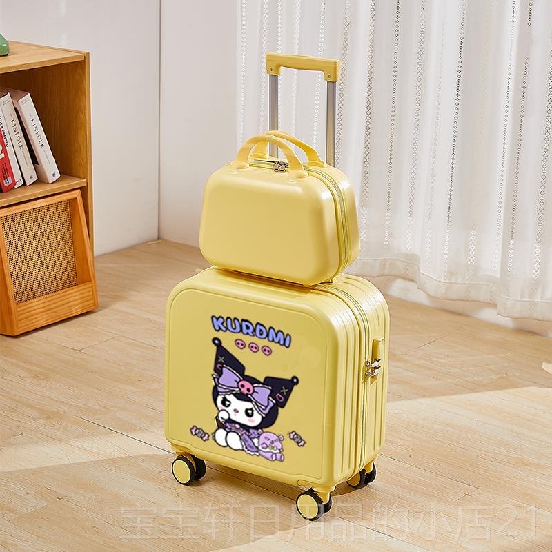 正品小行李童箱儿男孩可坐生18寸旅卡通小学女可登机行密码箱拉杆