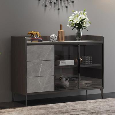 家餐边柜现客代简约置物柜UNX一体靠墙用厨厅房储物柜餐厅茶水柜