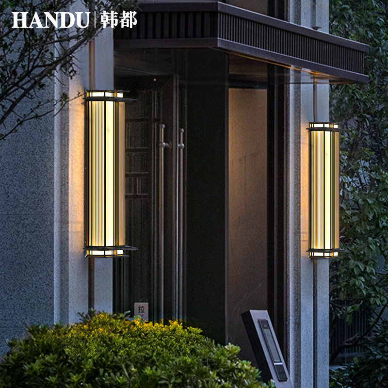 院子庭院防水大门壁灯外墙墙入户壁灯新庭院灯灯灯户外壁灯中式别