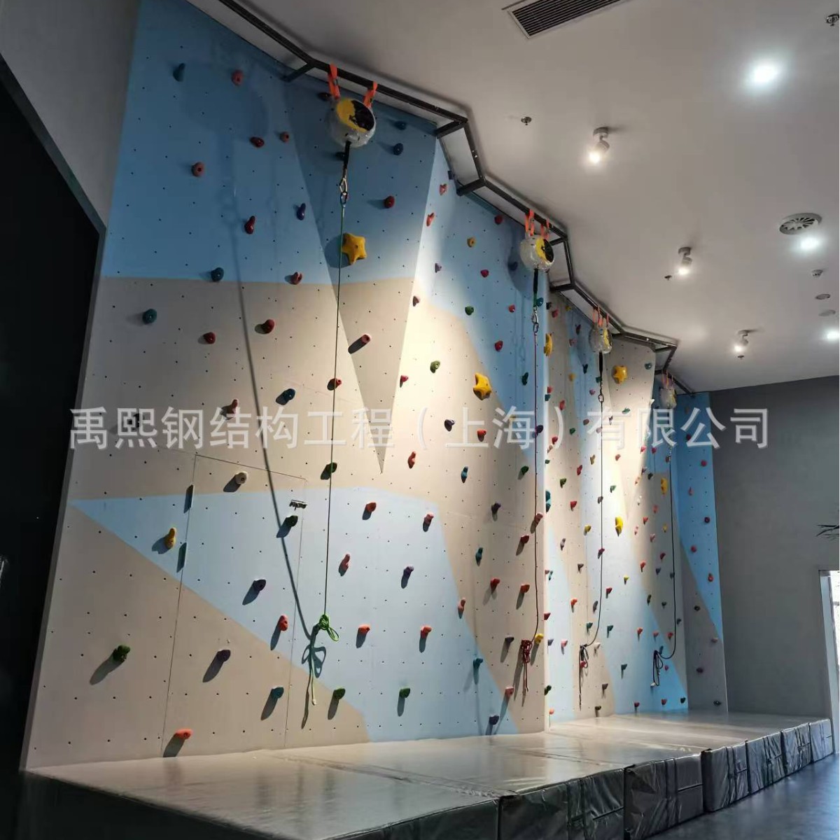 禹熙攀岩专业攀岩场地勘测费现场测量勘察攀岩馆前期勘测设计服务