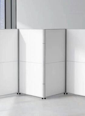 办推公室隔断墙移动屏风折打叠可拉工厂板UEY式隔断动免孔简约现