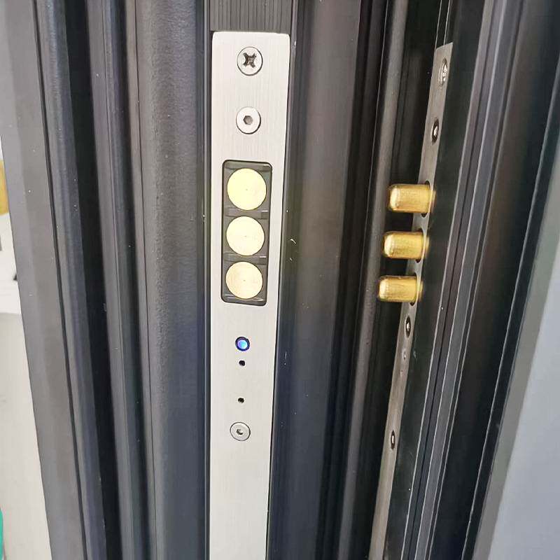 断桥智能系统门防盗门家用入户门单开门带指纹锁一体密码进户门