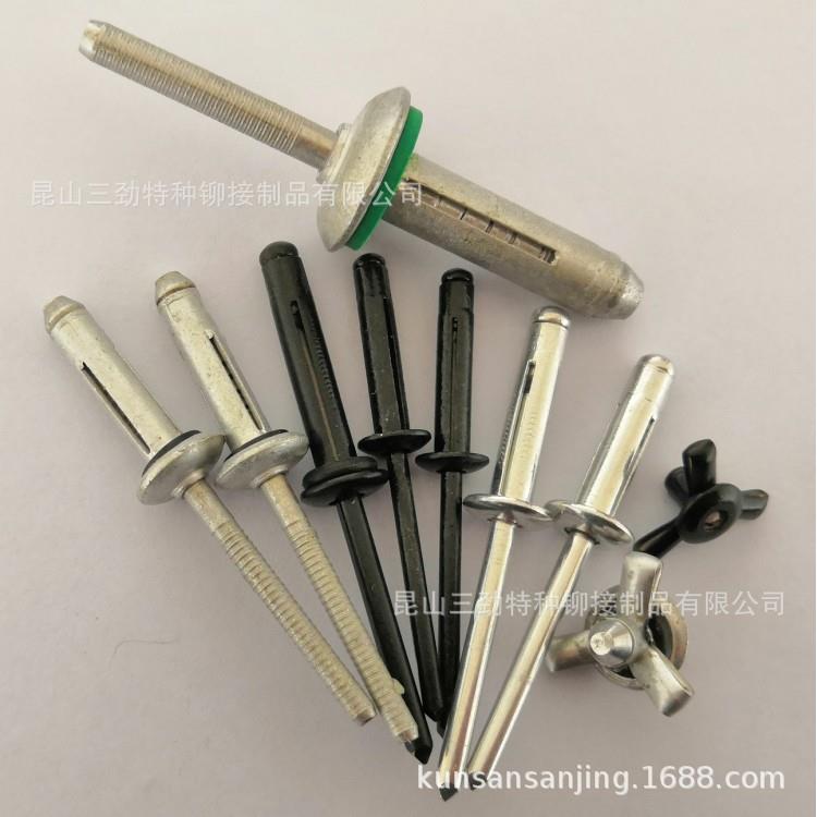 工厂灯笼抽EHN铆芯铆钉全铝灯钉铆钉开花防水灯笼型拉铝灯笼铆笼