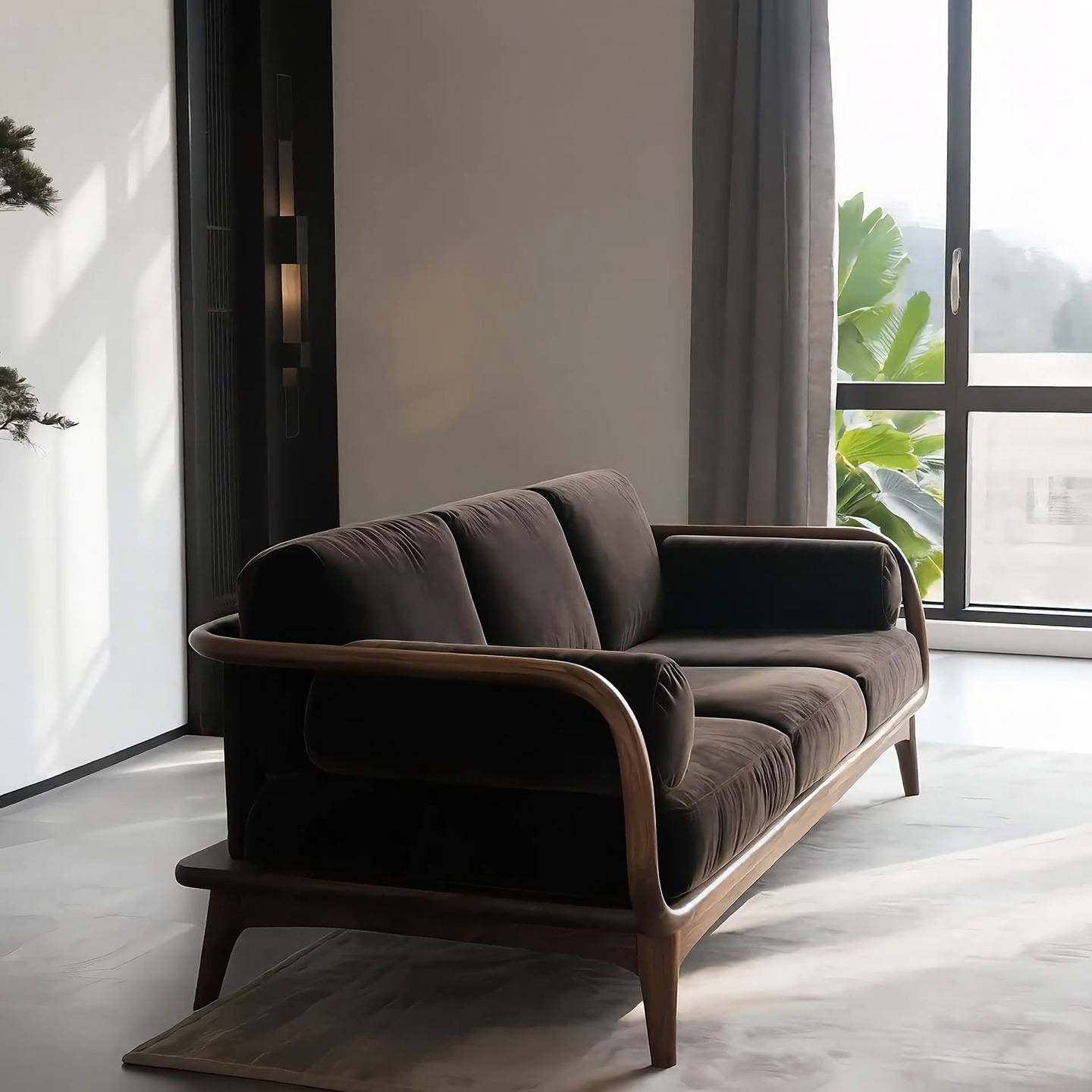 新中式黑胡桃木客厅沙发禅意现代简约别墅布艺实木沙发大户型家具,玩具/童车/益智/积木/模型,垂直悬浮玩具,淘宝优惠券,粉丝福利购,淘宝优惠卷