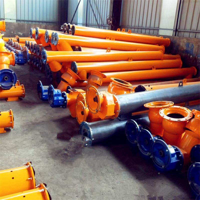 水直销2192DKD7325型螺3旋输送机泥送料水泥机料仓用干粉输送泵