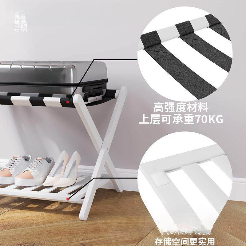床边晚上放衣服折叠纳架竹酒QLG店收民卧室置宿物架帽落地小衣架