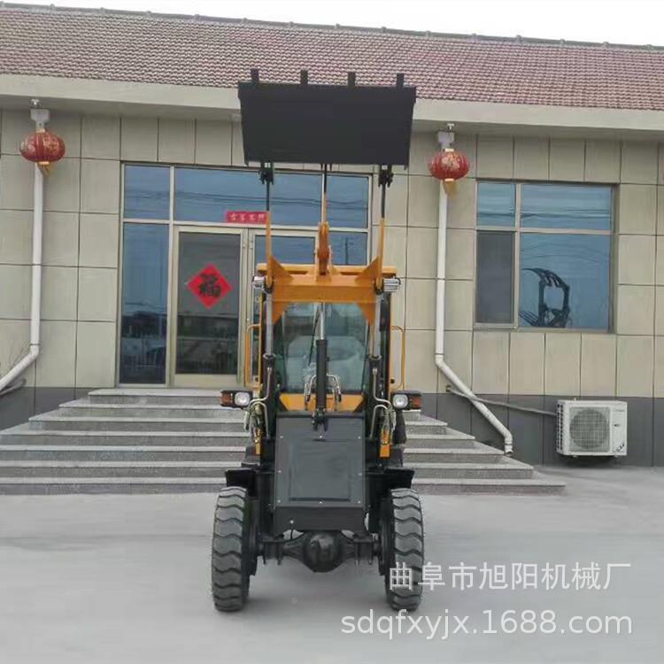 农场小型轮式抓草ZL91载02柴油四驱小铲车5XTJ马力建机筑工地装机