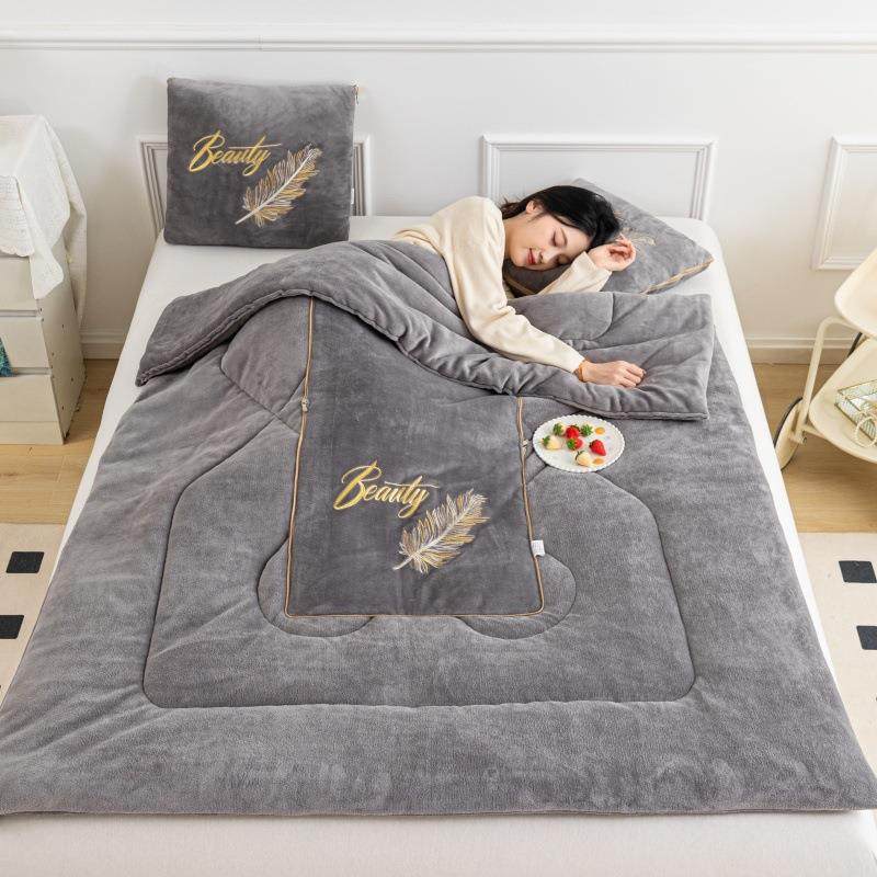 枕被子用午睡加抱厚二合一折叠汽车头F9956886载枕被办公两室毯子,居家布艺,抱枕被,淘宝优惠券,粉丝福利购,淘宝优惠卷