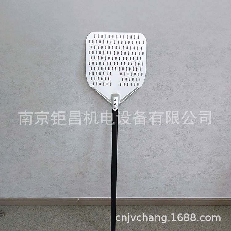 阳极铝制披萨方圆铲冲孔披萨转移铲木柄烤炉清洁刷铝柄灰钩子套装