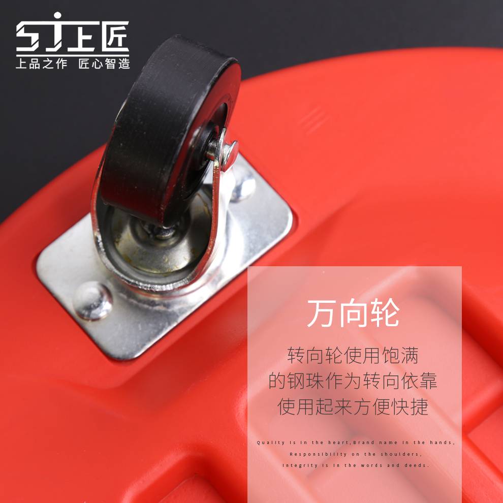上匠汽修躺板修车板 修车滑板 汽车底盘维修工具四轮躺板万向轮