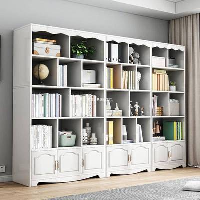 简易书公架多EEC纳层置物柜客厅家用靠墙书柜收架简约现代办室置