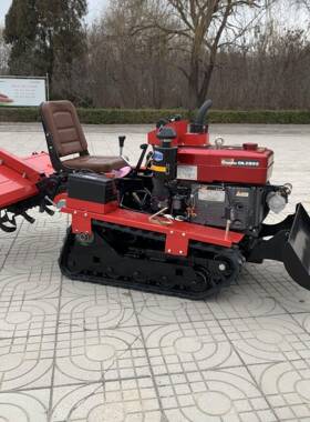 履带耕地机地NZR开旋沟农地用拖翻拉机多功能履带式耕深翻拖拉机