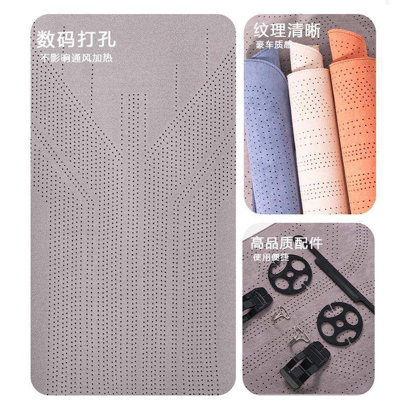 汽车坐垫毛皮四通用车打孔透气底座带季包围翻五座JXU全套座套麂