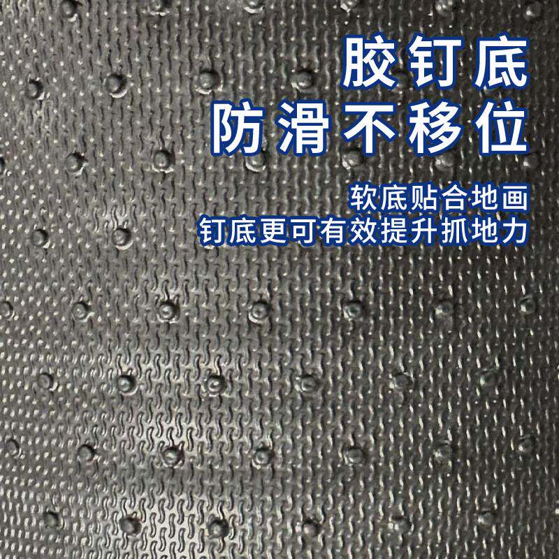 特厚地垫汽车脚垫PCV钉底丝圈脚垫进门入户家用防滑耐磨吸水地垫